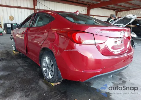 2015 Hyundai Elantra Se from USA, damaged, VIN KMHDH4AE4FU303646